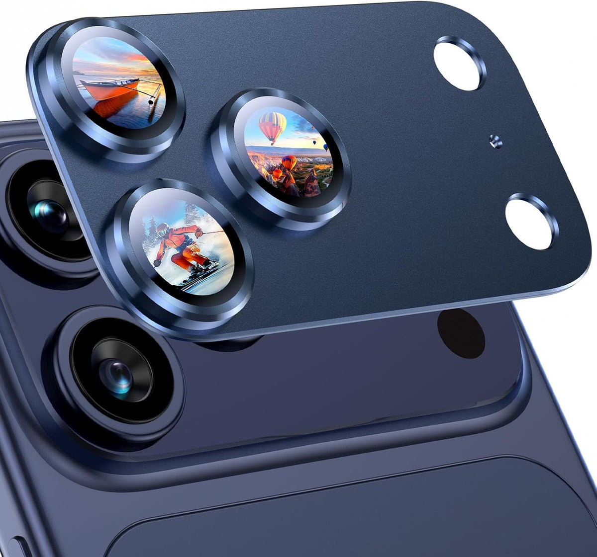 Protector de cámara para iPhone 17 Pro de vidrio templado – foto 8
