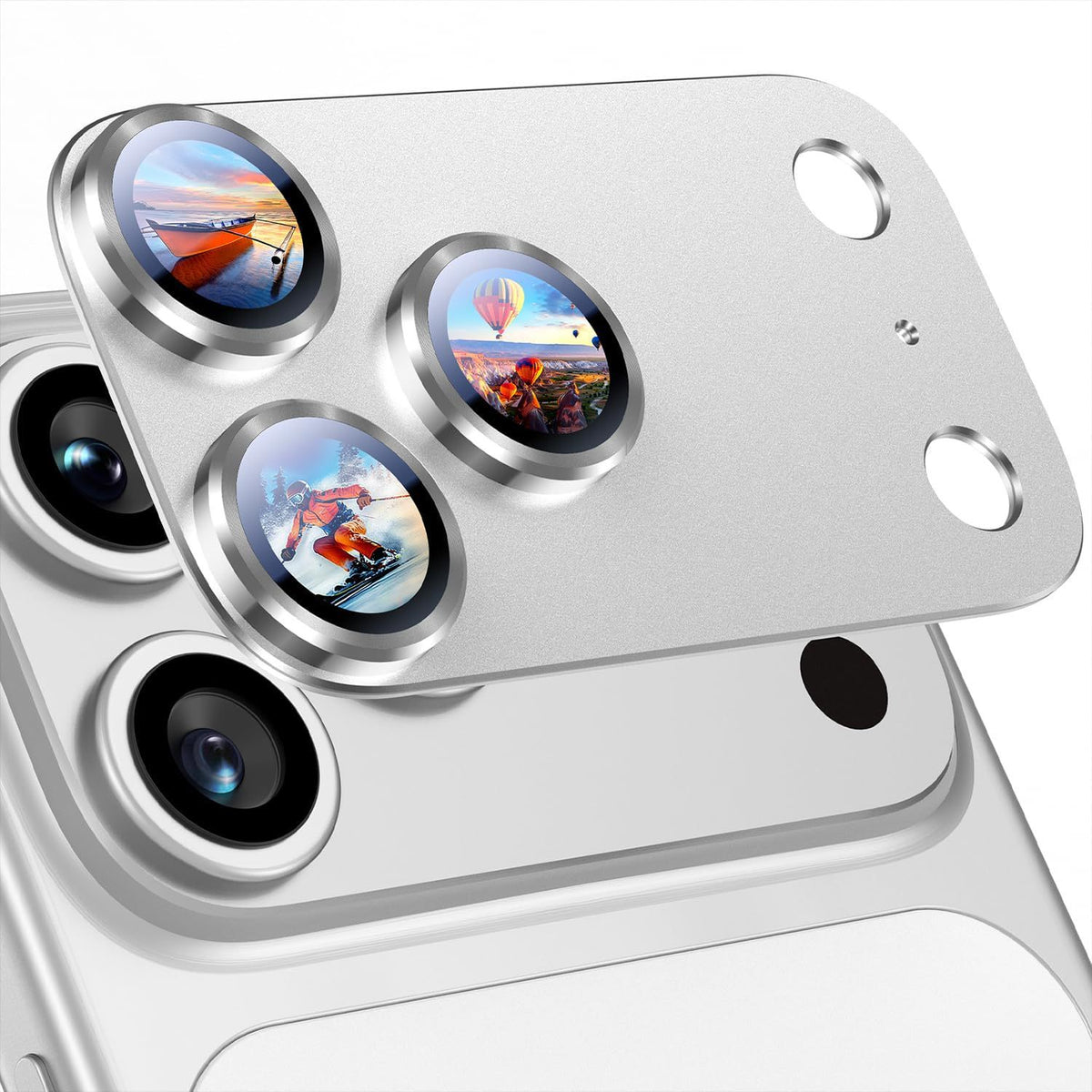 Protector de cámara para iPhone 17 Pro de vidrio templado – foto 10