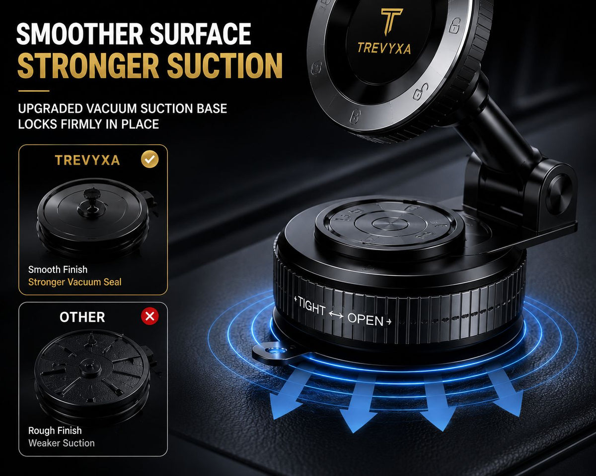 Soporte magnético TREVYXA 360 PRO para celular en carro y casa – foto 4