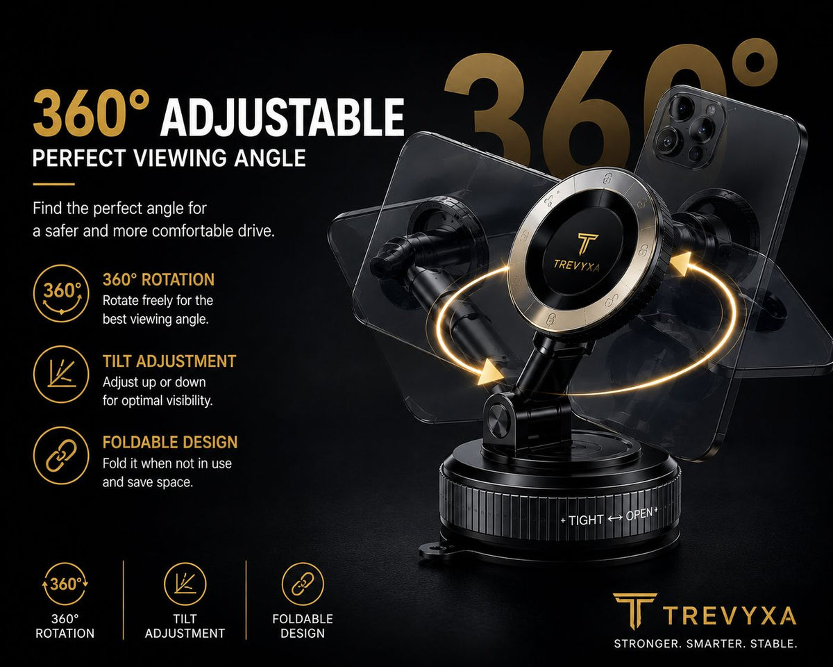 Soporte magnético TREVYXA 360 PRO para celular en carro y casa – foto 5