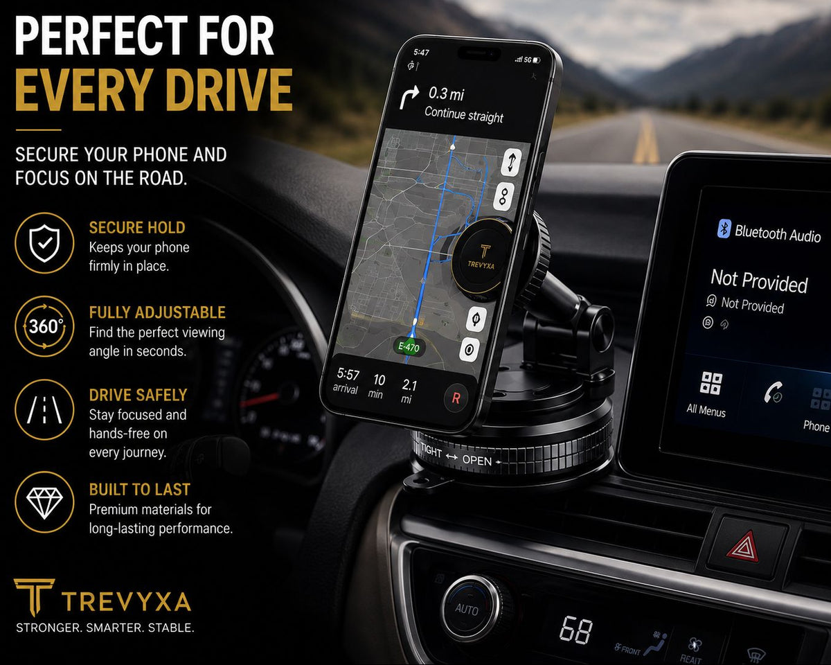 Soporte magnético TREVYXA 360 PRO para celular en carro y casa – foto 6